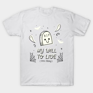 RIP My Will To Live - 1997 T-Shirt